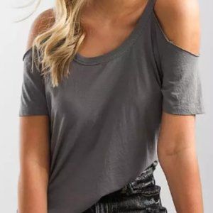 White Crow Cold Shoulder T